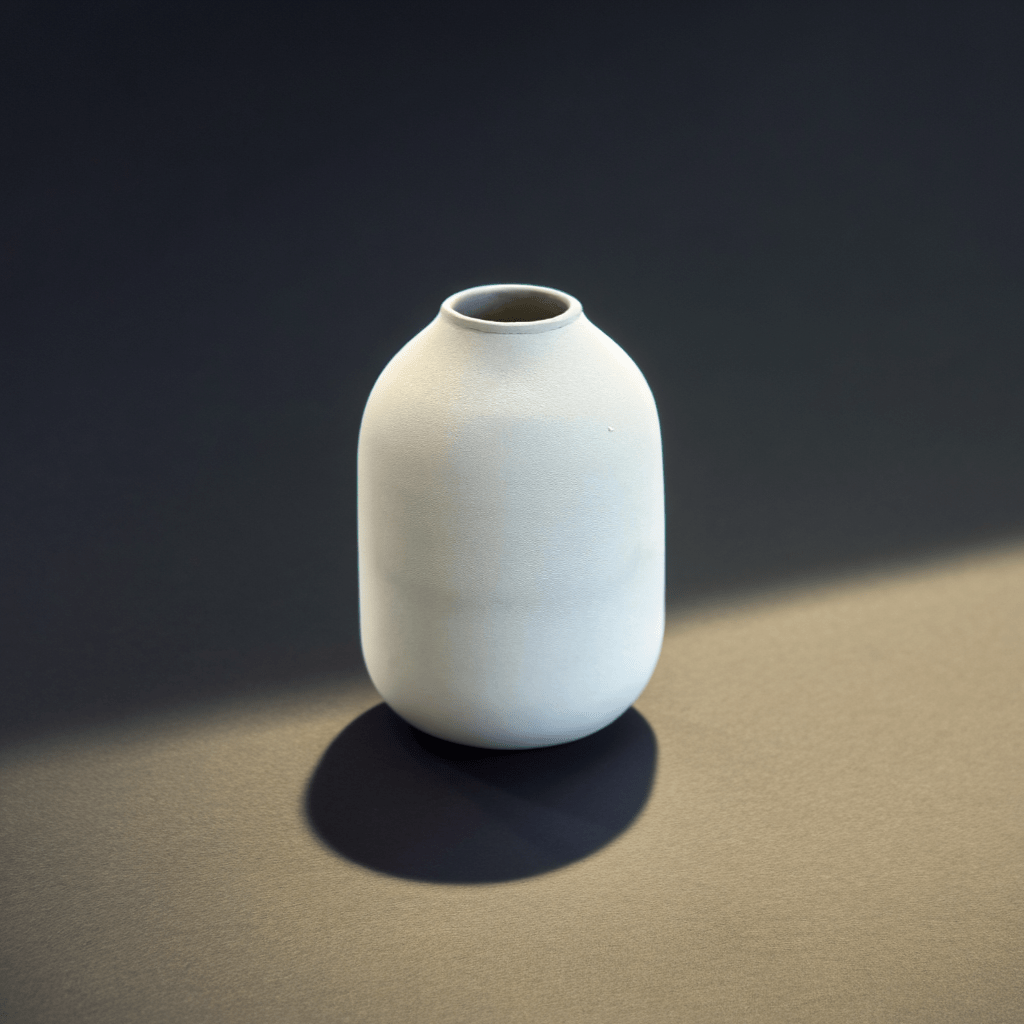 White vase - Elysium Decor