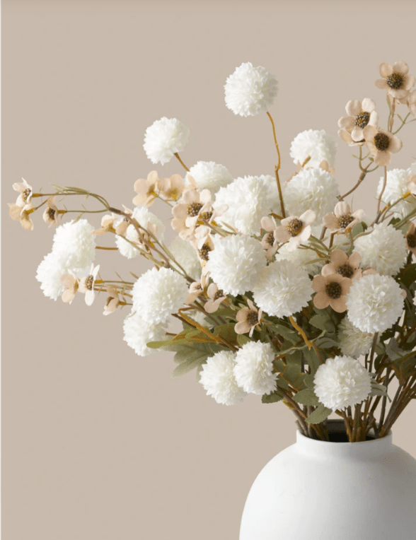 Faux Arrangement - Wax Ivory - Elysium Decor