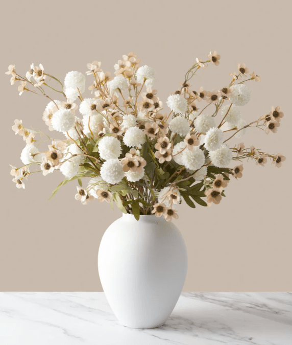 Faux Arrangement - Wax Ivory - Elysium Decor